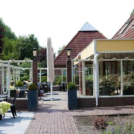 Modern With A Fireplace In A Chalet Noord-Scharwoude